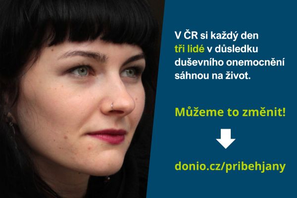 Na DONIO.CZ běží sbírka na podporu lidí s duševním onemocněním