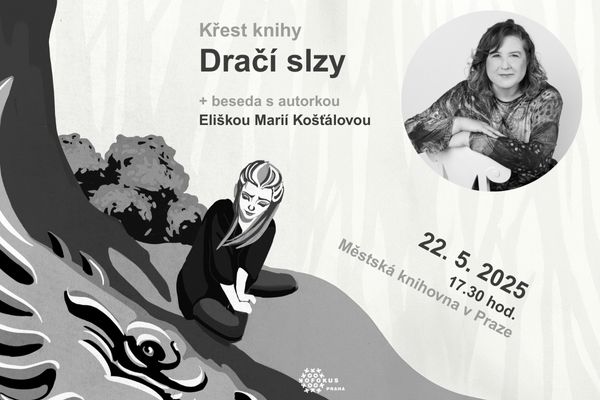 Křest knihy DRAČÍ SLZY a beseda s autorkou